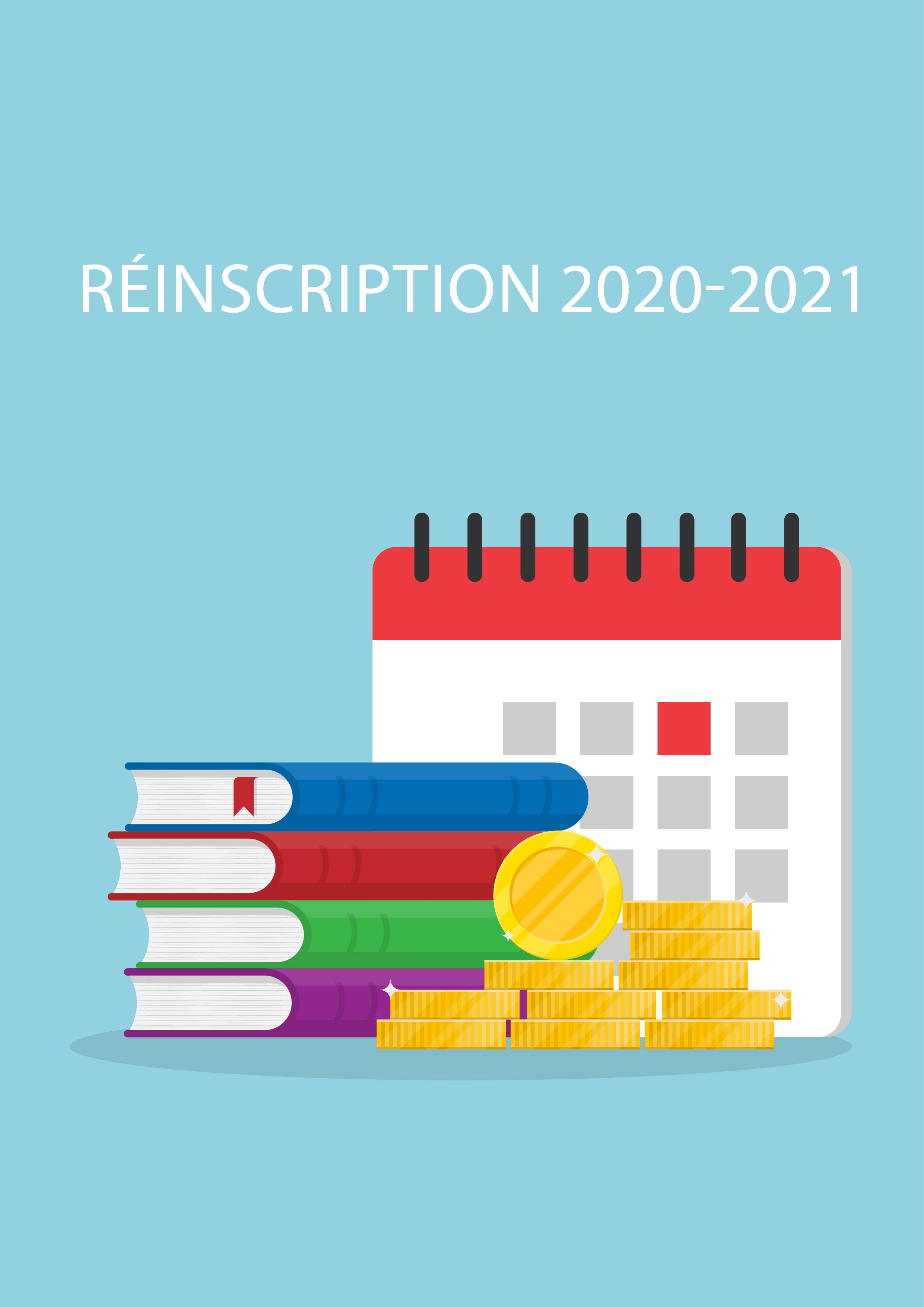Réinscription 2020-2021